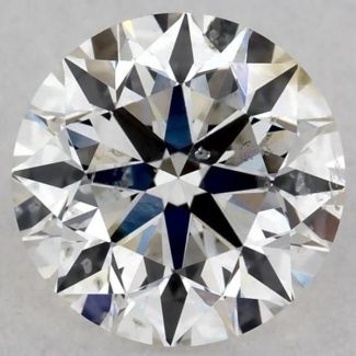 0.5 Carat Round G SI2 VG EX GIA Natural Diamond