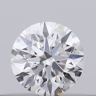 0.2 Carat Round D VVS1 EX GIA Natural Diamond