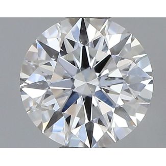 0.35 Carat Round E SI2 EX GIA Natural Diamond