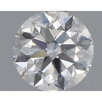 0.7 Carat Round D SI2 EX VG GIA Natural Diamond