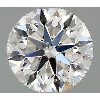 0.5 Carat Round H SI2 VG EX GD GIA Natural Diamond