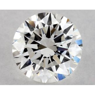 0.6 Carat Round H VS1 EX VG GIA Natural Diamond