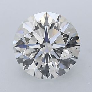 0.99 Carat Round D VVS1 EX GIA Natural Diamond