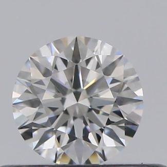 0.32 Carat Round F VS1 EX GIA Natural Diamond