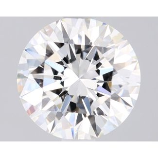 1.5 Carat Round H VVS2 EX GIA Natural Diamond