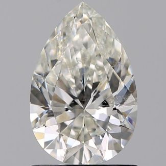 1.01 Carat Pear H SI2 - VG EX GIA Natural Diamond