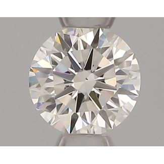 0.30 Carat Round H VS2 EX IGI Natural Diamond