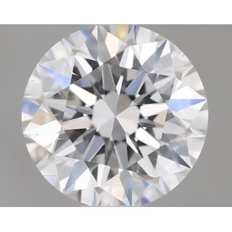 0.51 Carat Round E SI1 EX GIA Natural Diamond