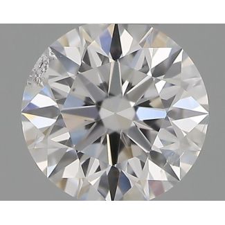 0.30 Carat Round E SI2 EX IGI Natural Diamond