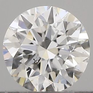 0.30 Carat Round D SI1 EX VG GIA Natural Diamond