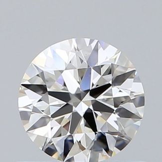 0.56 Carat Round H VS1 EX GIA Natural Diamond