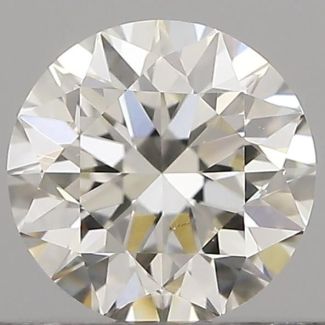 0.50 Carat Round H VS1 VG EX IGI Natural Diamond