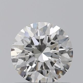 0.6 Carat Round H IF EX GIA Natural Diamond