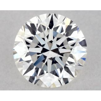 0.4 Carat Round F VVS2 EX VG GIA Natural Diamond