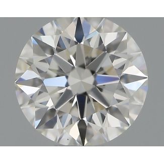 0.51 Carat Round G VS1 EX IGI Natural Diamond