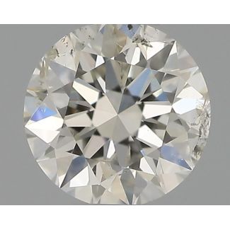 0.30 Carat Round H SI2 EX IGI Natural Diamond