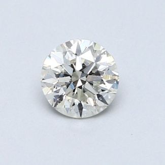 0.5 Carat Round I SI1 VG EX GIA Natural Diamond