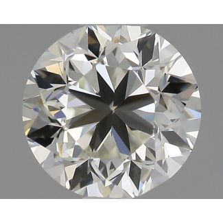 0.5 Carat Round H VVS2 GD EX VG IGI Natural Diamond