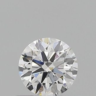 0.54 Carat Round G VVS2 EX GIA Natural Diamond