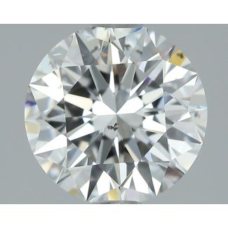 1.5 Carat Round E SI1 EX GIA Natural Diamond