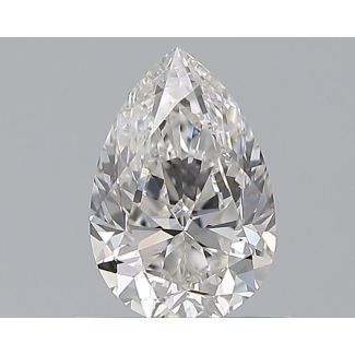 0.81 Carat Pear E VVS1 - EX GIA Natural Diamond