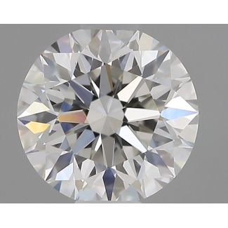 0.6 Carat Round G VVS1 EX GIA Natural Diamond