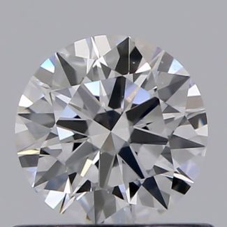 0.51 Carat Round D VS1 EX GIA Natural Diamond