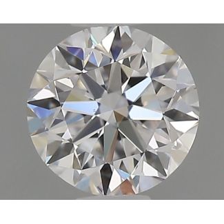 0.5 Carat Round D VS1 VG EX GIA Natural Diamond