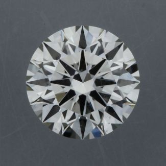 0.41 Carat Round I VS1 EX GIA Natural Diamond