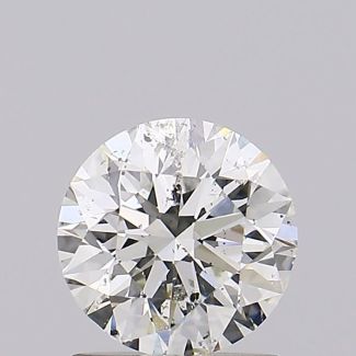 1.0 Carat Round H SI2 EX GIA Natural Diamond