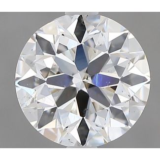 1.03 Carat Round G SI1 EX VG GIA Natural Diamond