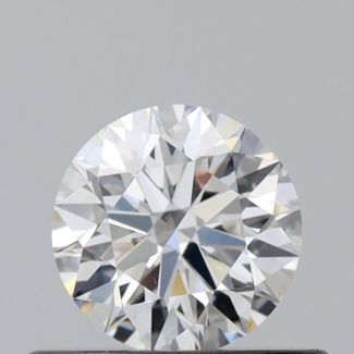 0.36 Carat Round F VS1 EX VG GIA Natural Diamond