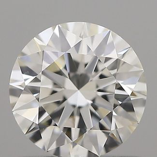 0.71 Carat Round G VVS2 EX GIA Natural Diamond