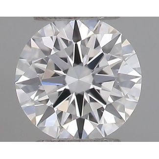 0.20 Carat Round D VS1 EX GIA Natural Diamond