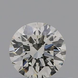 0.30 Carat Round J SI1 EX GIA Natural Diamond