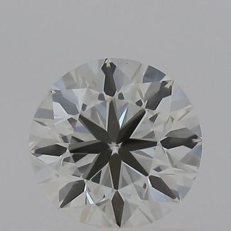 0.70 Carat Round I VS1 VG EX G GIA Natural Diamond