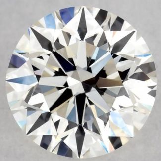 0.4 Carat Round I VVS2 EX VG GIA Natural Diamond