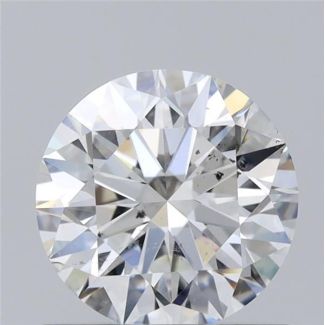 0.80 Carat Round G SI1 EX GIA Natural Diamond