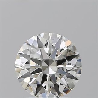 1.51 Carat Round H VVS2 EX GIA Natural Diamond