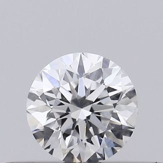 0.25 Carat Round E SI1 EX GIA Natural Diamond