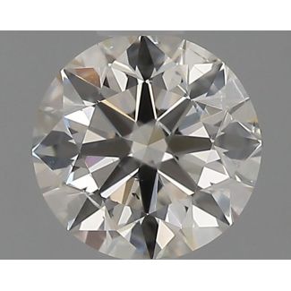 0.5 Carat Round H SI2 EX GIA Natural Diamond