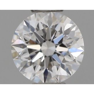 0.34 Carat Round D VS1 EX GIA Natural Diamond