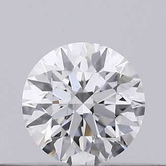 0.23 Carat Round E SI1 EX GIA Natural Diamond