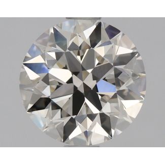 1.0 Carat Round H VVS1 EX GIA Natural Diamond