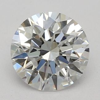 0.61 Carat Round D VVS1 EX GIA Natural Diamond