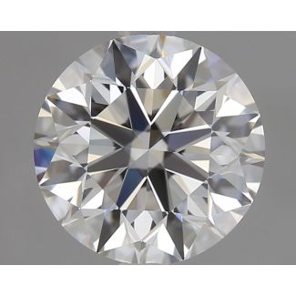 1.31 Carat Round E VVS1 EX GIA Natural Diamond