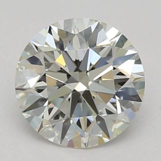 0.55 Carat Round H IF EX GIA Natural Diamond