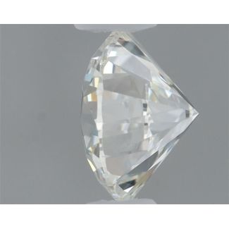 0.36 Carat Round I VVS2 EX GIA Natural Diamond