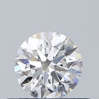 0.4 Carat Round F VVS1 EX VG GIA Natural Diamond