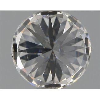 0.50 Carat Round G SI1 EX IGI Natural Diamond